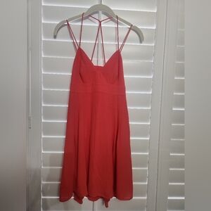 Express Coral Dress